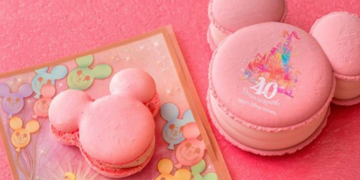 Mickey macaron 