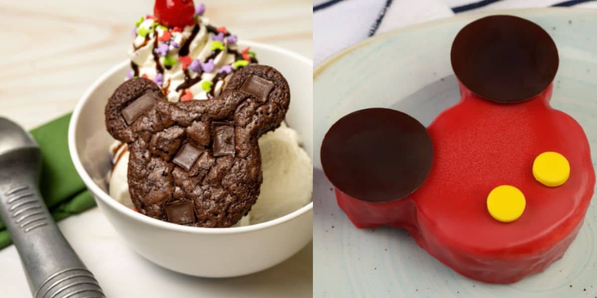 Mickey shaped snacks