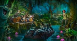 Tiana's Bayou Adventure concept art