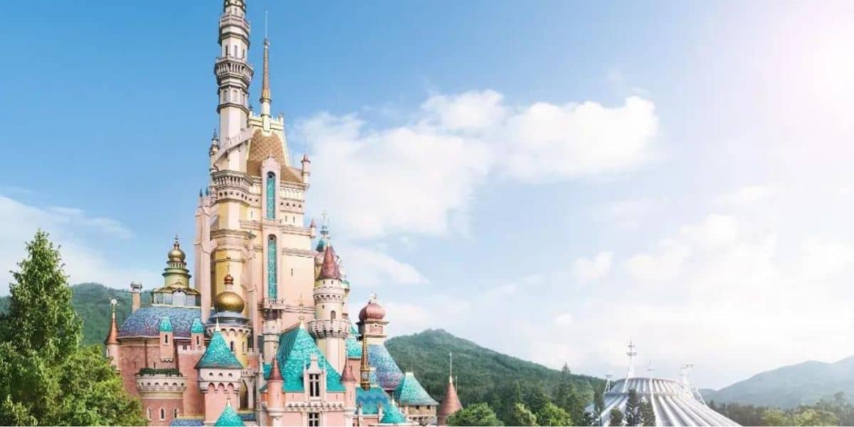Castle of Magical Dreams at Hong Kong Disneyland
