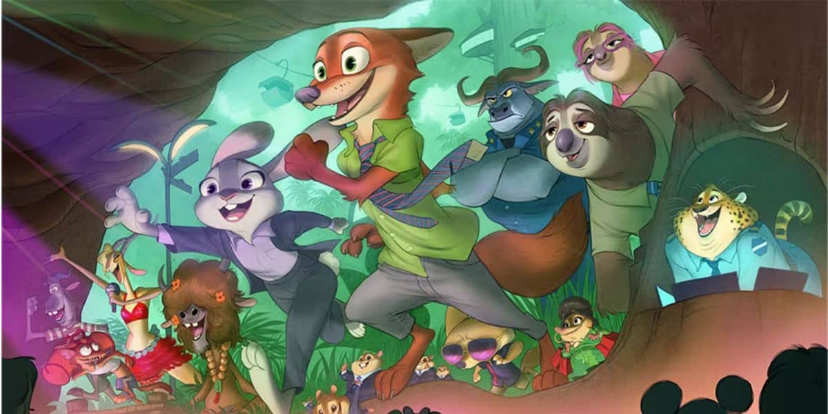 Zootopia show concept art