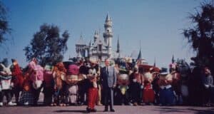 Walt Disney at Disneyland