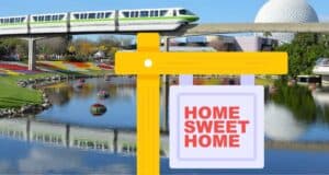 Home Sweet Home sign at Disney World