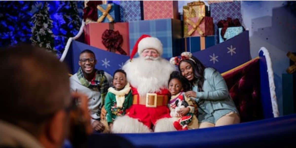 Meet Santa at EPCOT