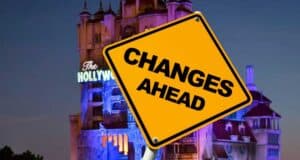 Disney's Hollywood Studios and Changes Sign