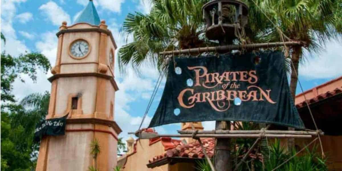 Pirates of the Caribbean attraction at Disney