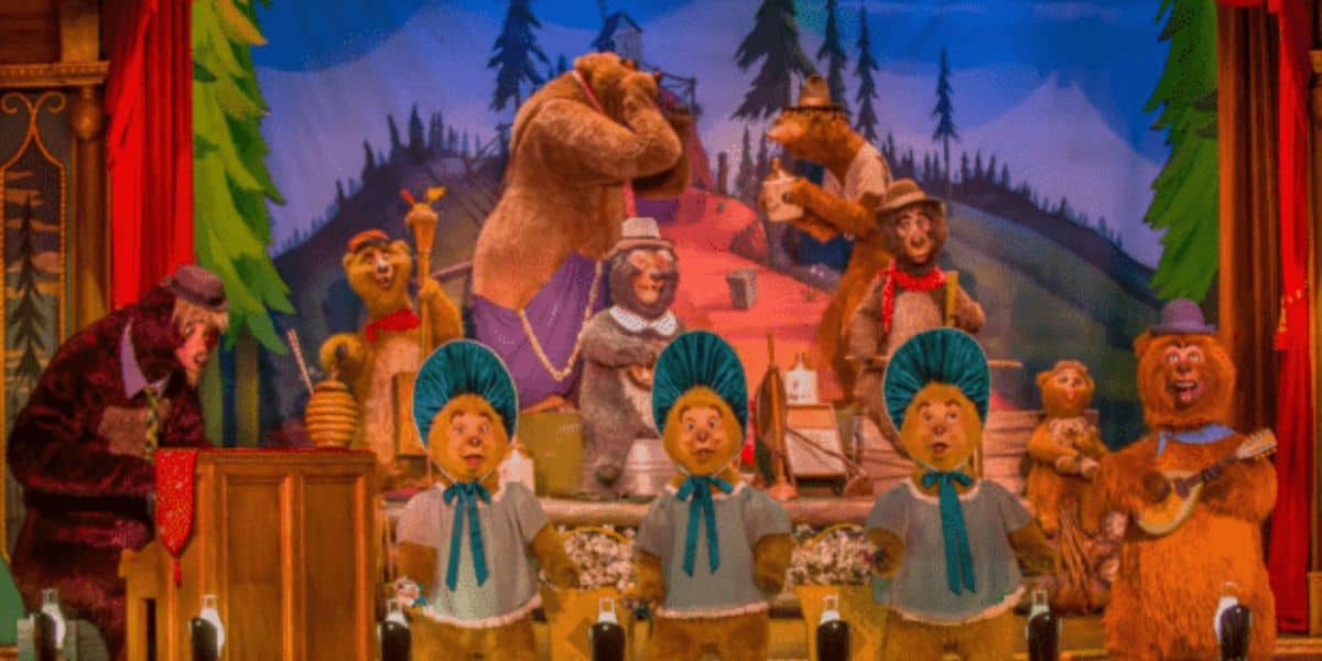 Country bear Jamboree Credit Disney