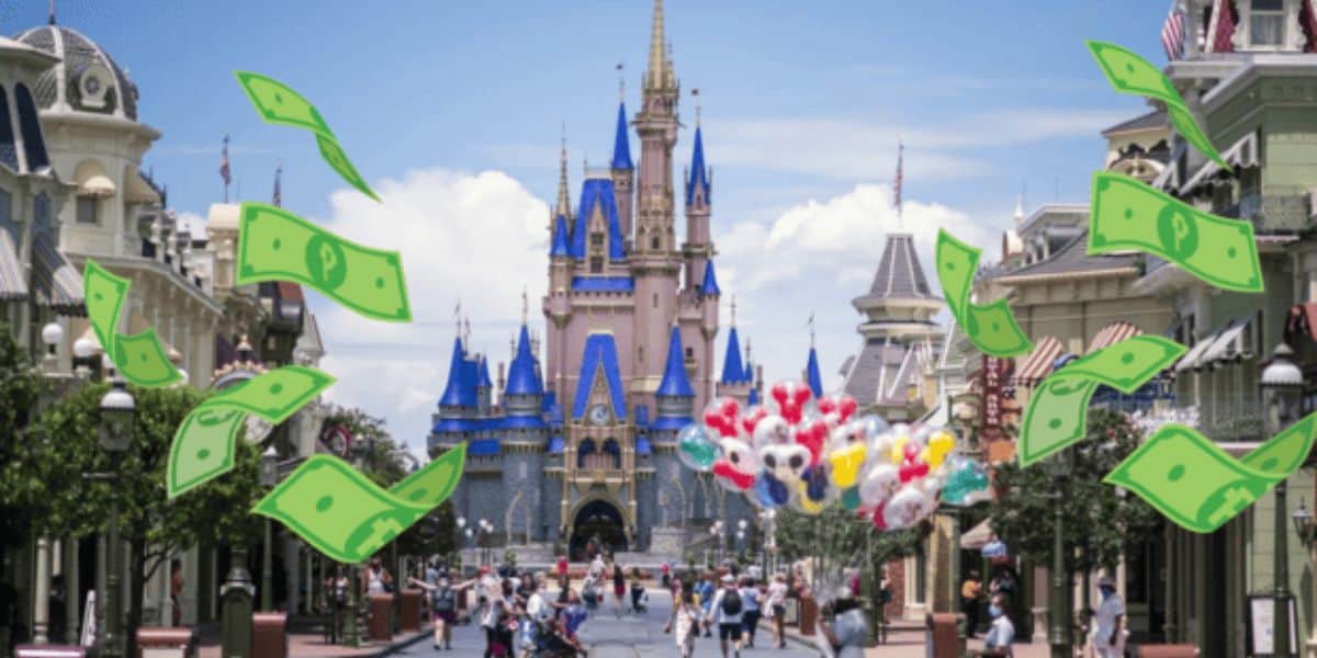 Disneyland Castle Money