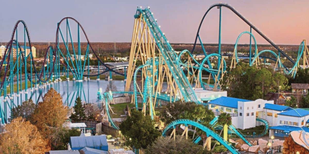 SeaWorld Orlando roller coasters
