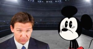 DeSantis Mickey Mouse Boxing ring