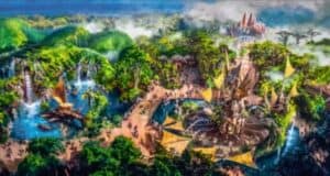 Dinoland Moana attraction