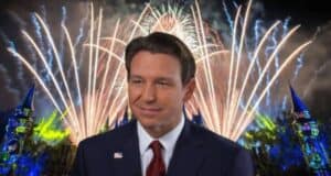 Ron DeSantis Disney Fireworks