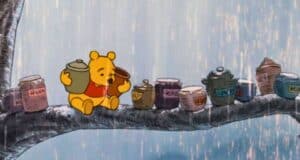 Pooh and his honey jars