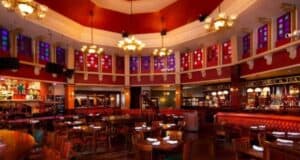 The interior of Raglan Road restaurant