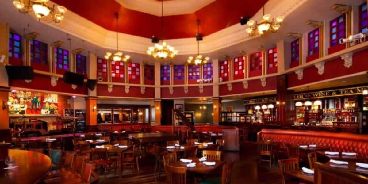 The interior of Raglan Road restaurant