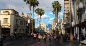 Guests in Hollywood Land at Disney California Adventure Park