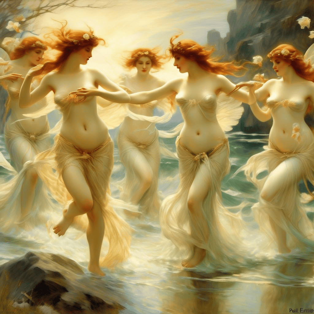Dancing Nymphs – Paul Émile Chabas