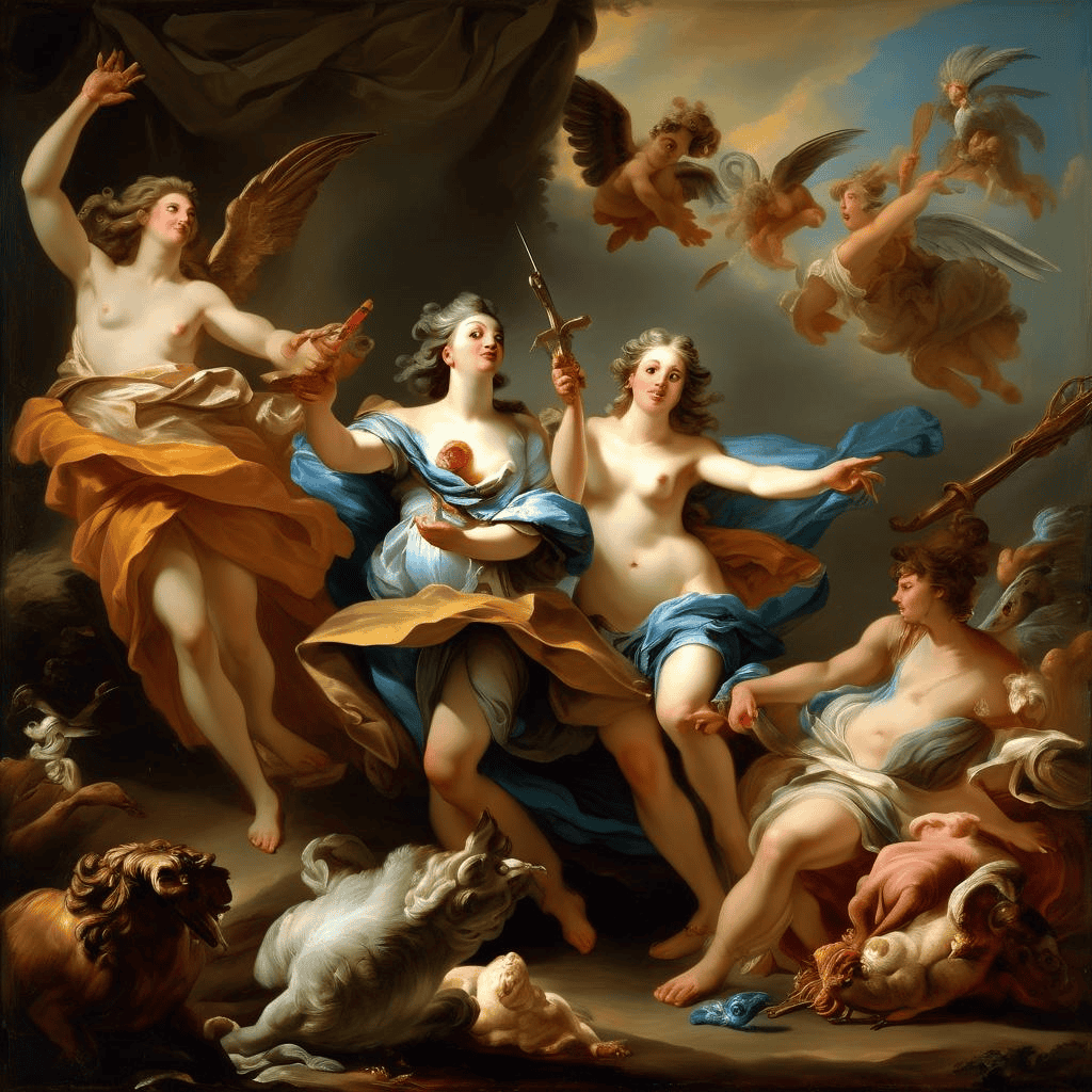 Juno – Charles-Andre van Loo (Carle van Loo)