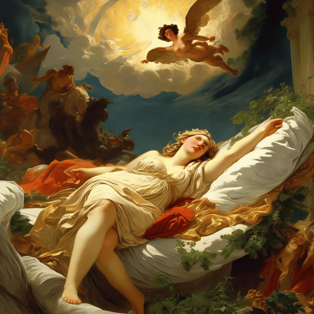 Sleeping Juno – Karl Bryullov