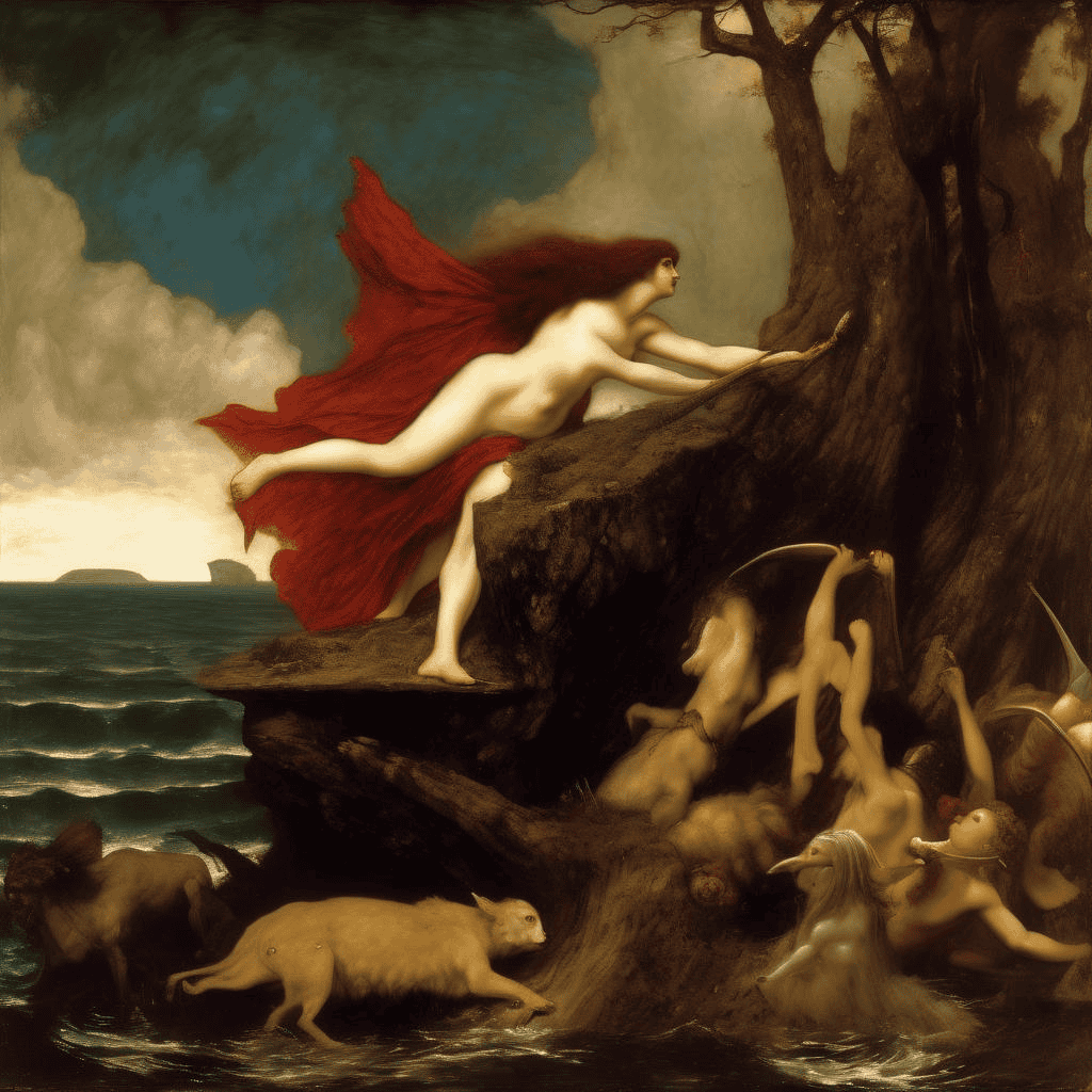 Nymph – Arnold Böcklin