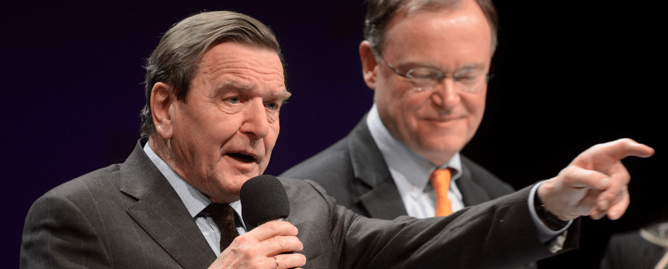Alt-Bundeskanzler Gerhard Schröder.