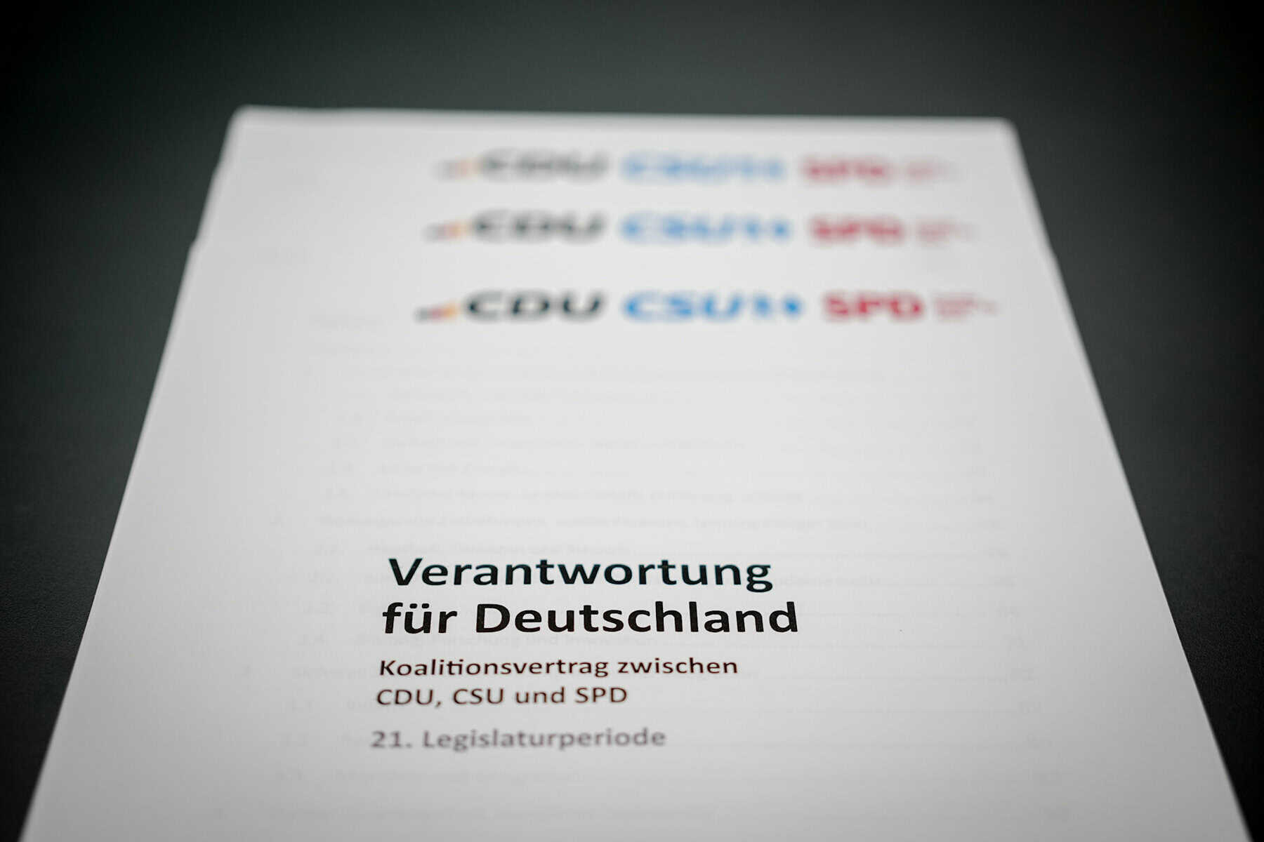 koalitionsvertrag zwischen cdu, csu und spd