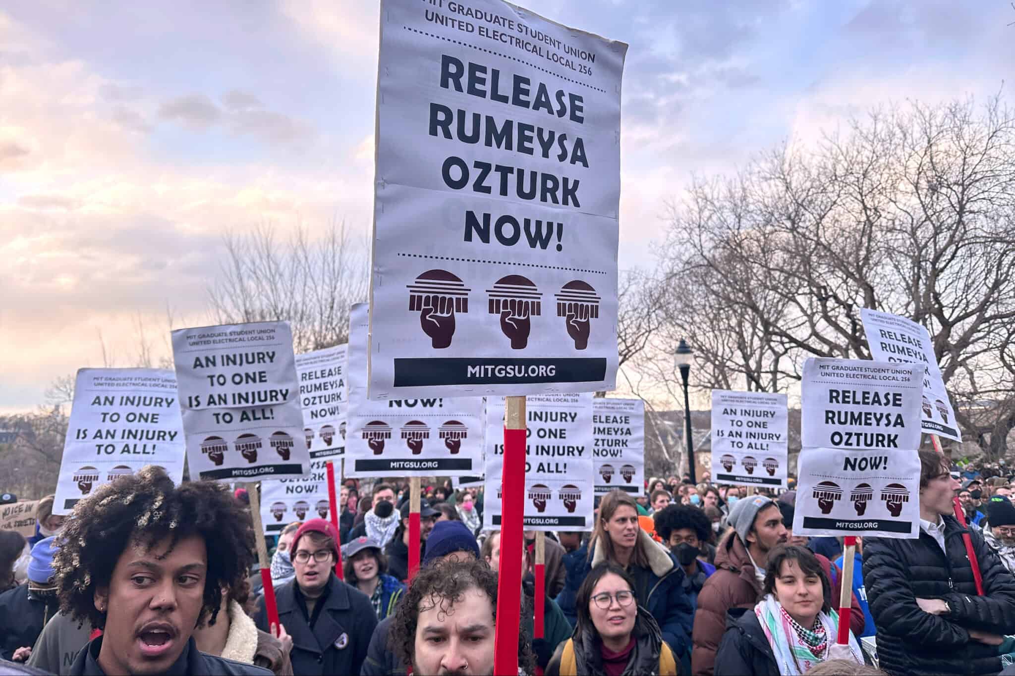 migration in den usa proteste gegen inhaftierung von studentin