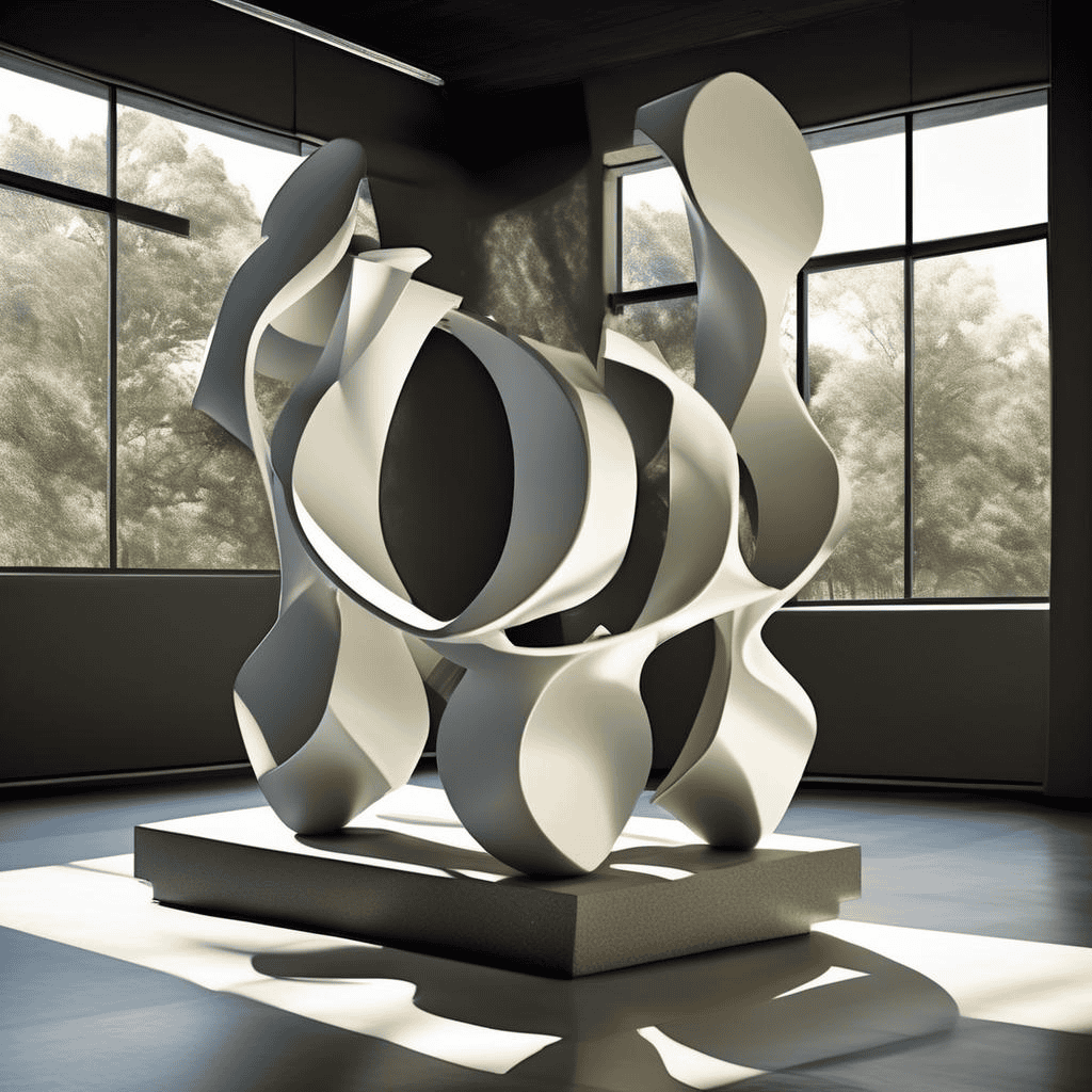 Column of Four Squares Excentric Gyratory III, Var. II – George Rickey