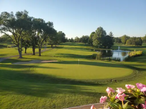 A peaceful golf course scene shows how Duration Concrete Coatings by Duralast flooring brings beauty and strong protection.