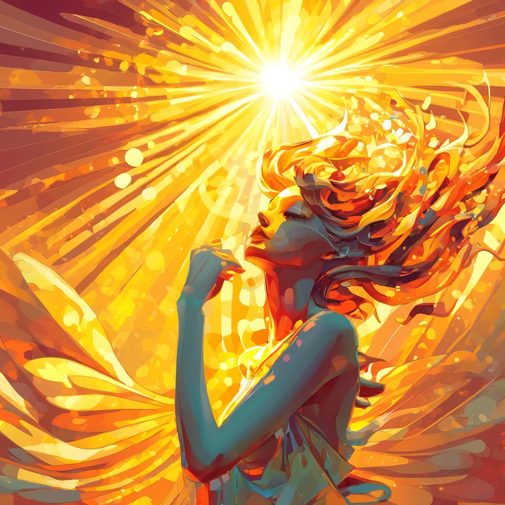 Η ζωηρή παλέτα χρωμάτων του Sunshine effect