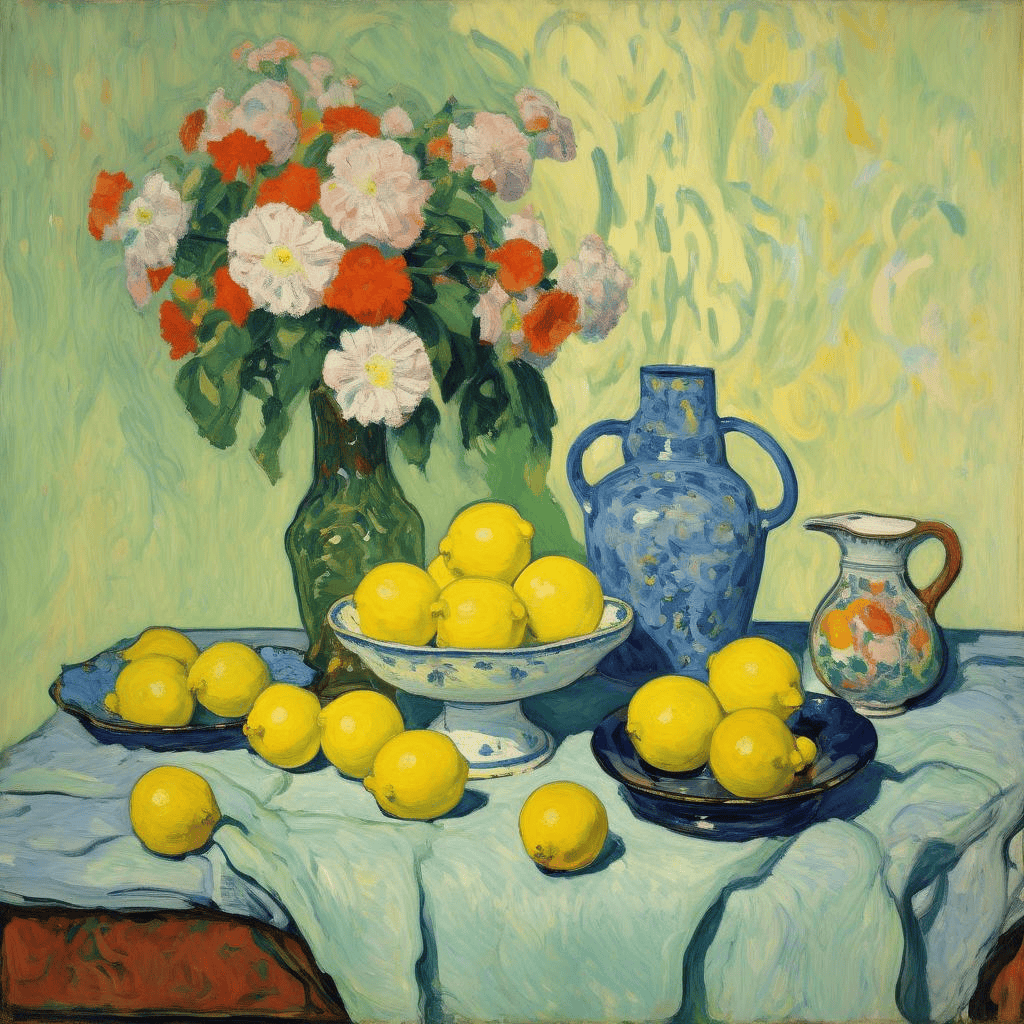 Still Life with Lemons – Cuno Amiet