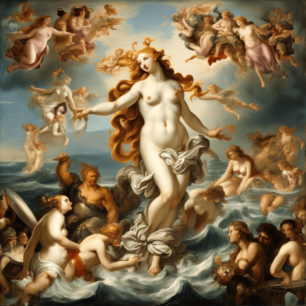 The Birth of Venus – Cornelis de Vos