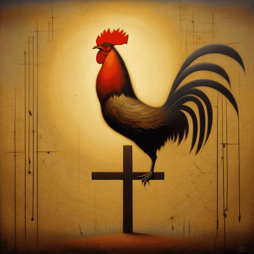Crucified Rooster – Ivan Generalic