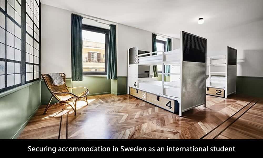 Securing accommodation in Sweden as an international student can be challenging, but with proper planning, you can find a suitable place to live.