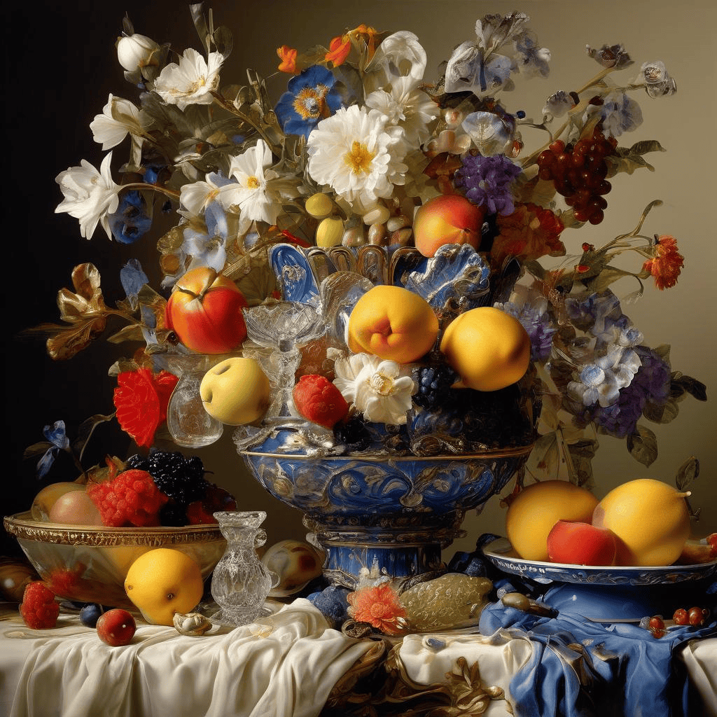 Still life. Crystal and basin – Henryk Streng