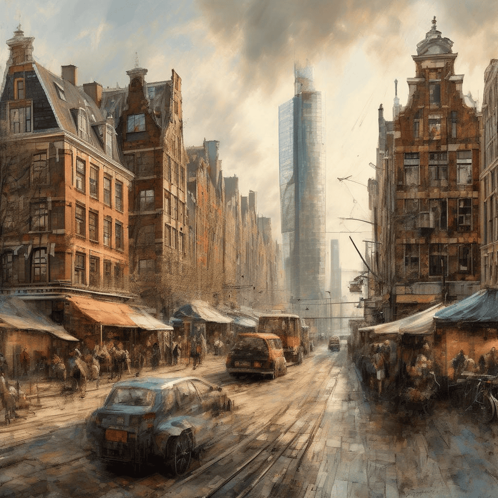 View of Rotterdam – Johan Jongkind