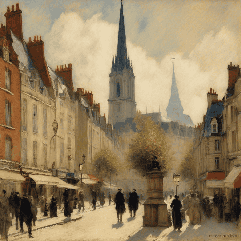 The Church at Montreuil – Philip Wilson Steer