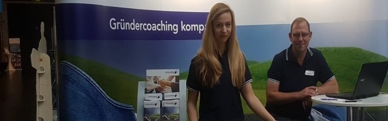Erfolgspfad Messestand