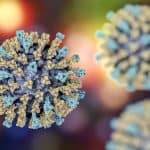 Measles virus illustration