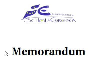 euroepan school mamer logo