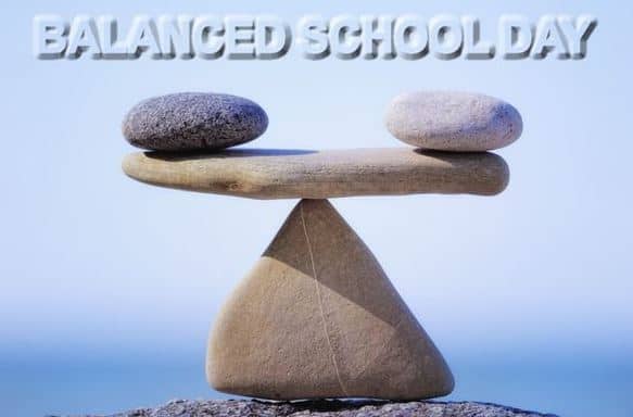 Proposal for new balanced timetable