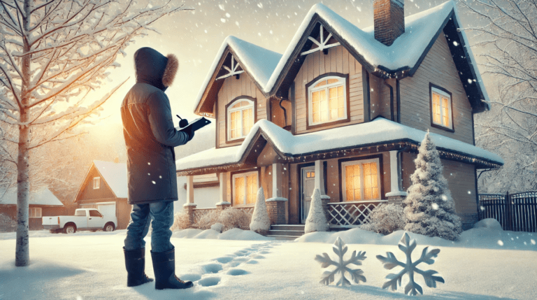 How Snow Affects the Home Inspection Process