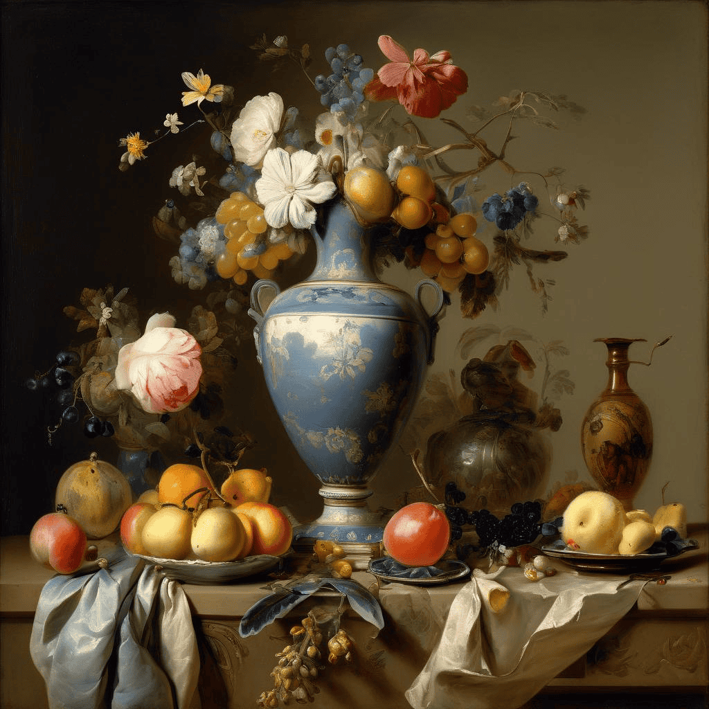 Attributes of the Arts with a Bust of Mercury – Jean-Baptiste-Simeon Chardin
