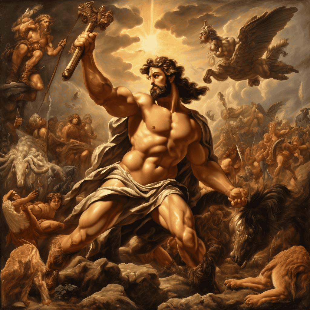 The Painter as Hercules at the Crossroads – Joseph Anton Koch