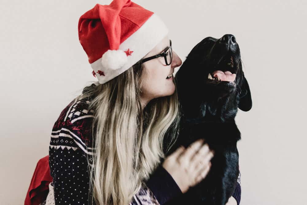 weihnachten-mit-hund-flummi