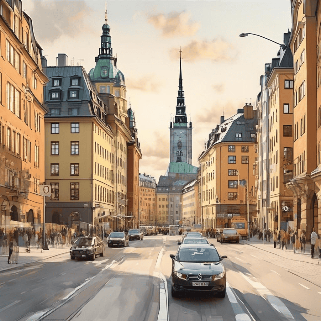 Port of Stockholm – Marevna (Marie Vorobieff)