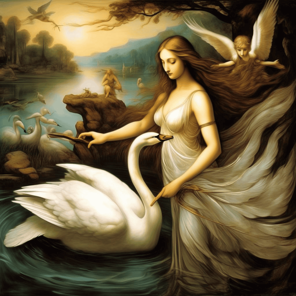 Leda and the Swan – Leonardo da Vinci