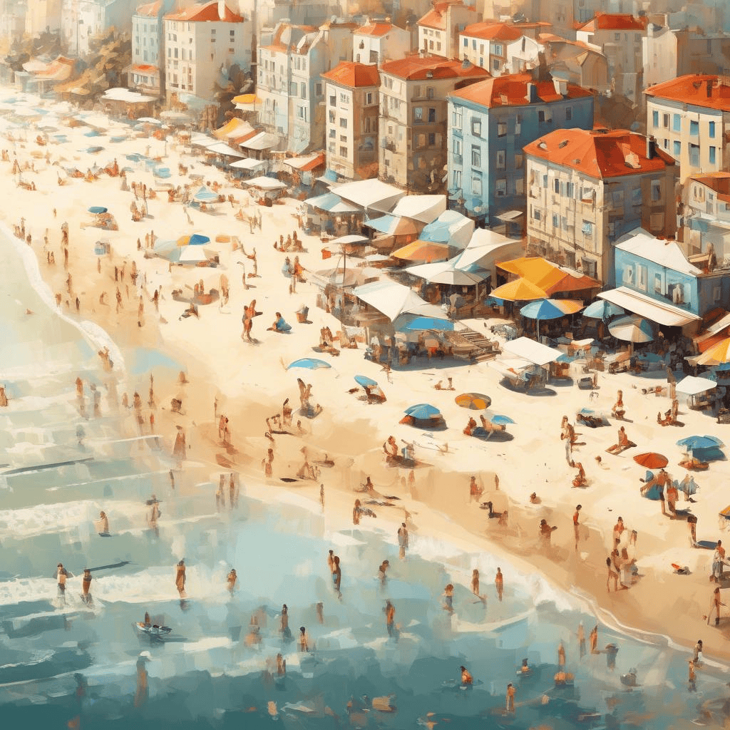 Beach in Bretanji – Nadezda Petrovic