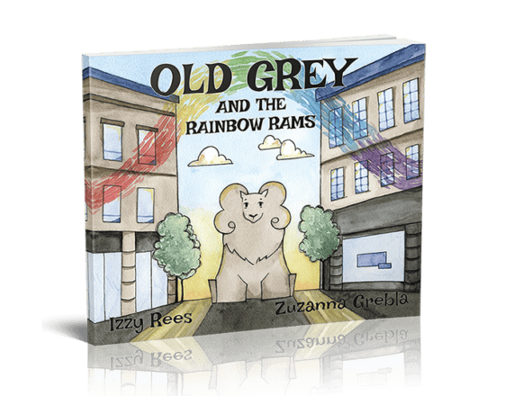 Old Grey and the Rainbow Rams - Izzy Rees