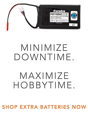 Minimize downtime. Maximize Hobbytime. Shop extra batteries now!